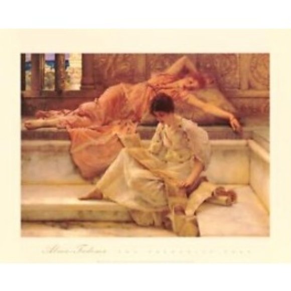 Sir Lawrence Alma Tadema The Favourite Poet 22x28 New - Picture 1 of 1